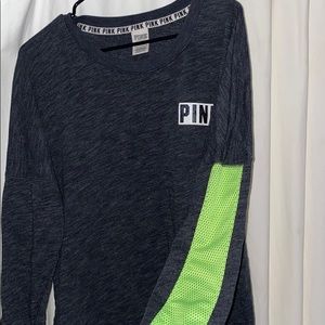 Victoria secret pink long sleeve pull over